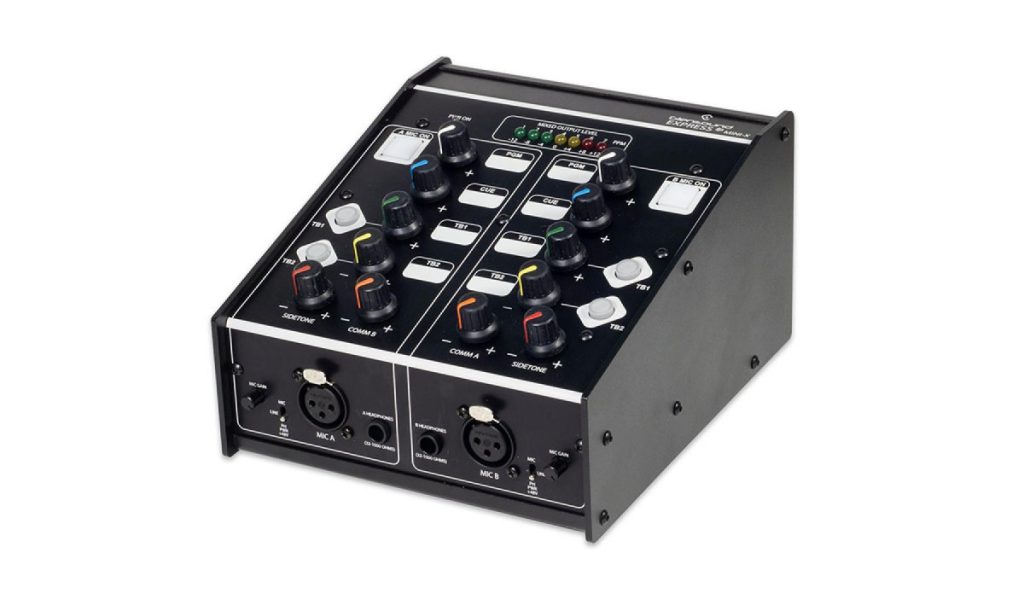 Express IP Mini X Compact 2 User Dante/ AES67 Commentary Unit